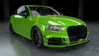 CF Style Carbon Fibre Front Splitter for Audi 8V RS3 Saloon 17-20