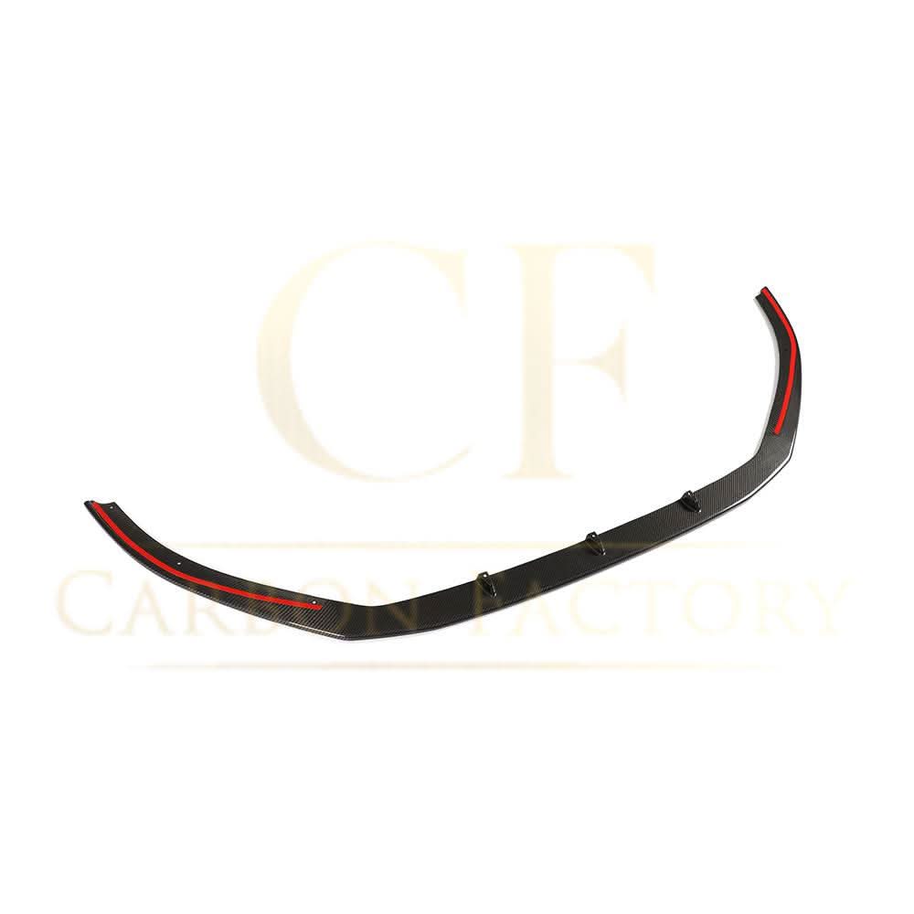 CF Style Carbon Fibre Front Splitter for Audi 8V RS3 Saloon 17-20