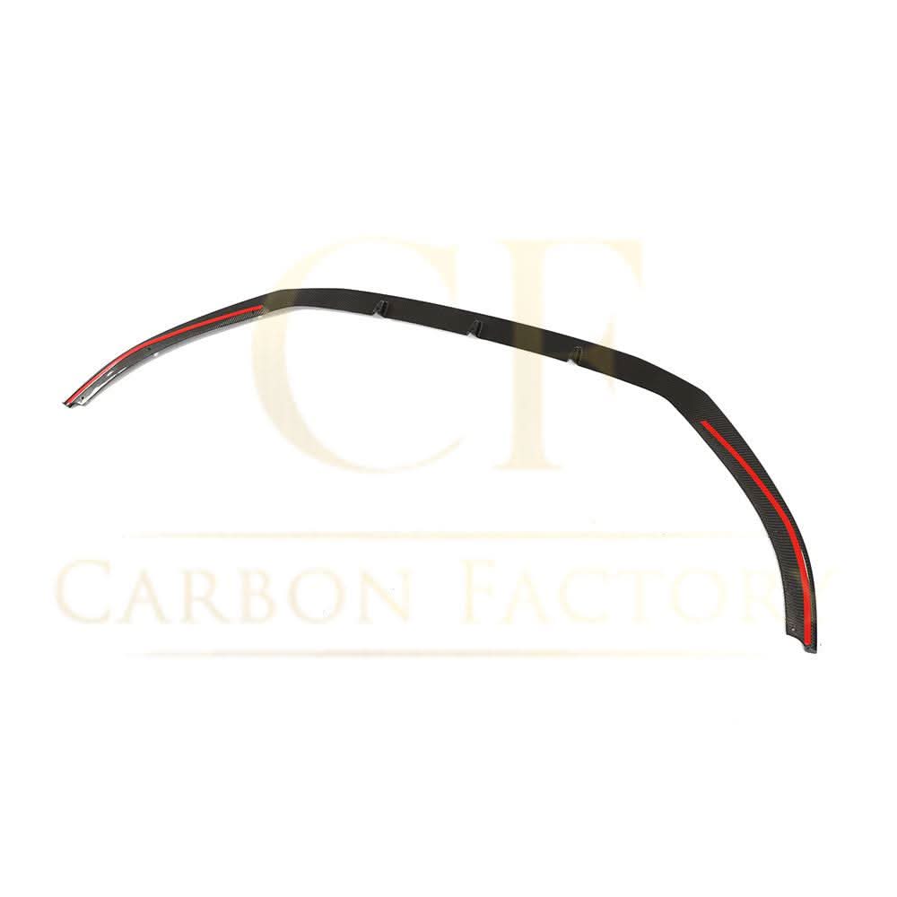 CF Style Carbon Fibre Front Splitter for Audi 8V RS3 Saloon 17-20