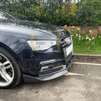 CF Style Carbon Fibre Front Splitter for Audi B8.5 S5 A5 S Line 11-16