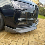CF Style Carbon Fibre Front Splitter for Audi B8.5 S5 A5 S Line 11-16