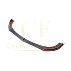 CF Style Carbon Fibre Front Splitter for Mercedes W213 E Class Saloon 16-20