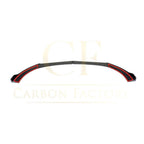 CF Style Carbon Fibre Front Splitter for Mercedes W213 E Class Saloon 16-20