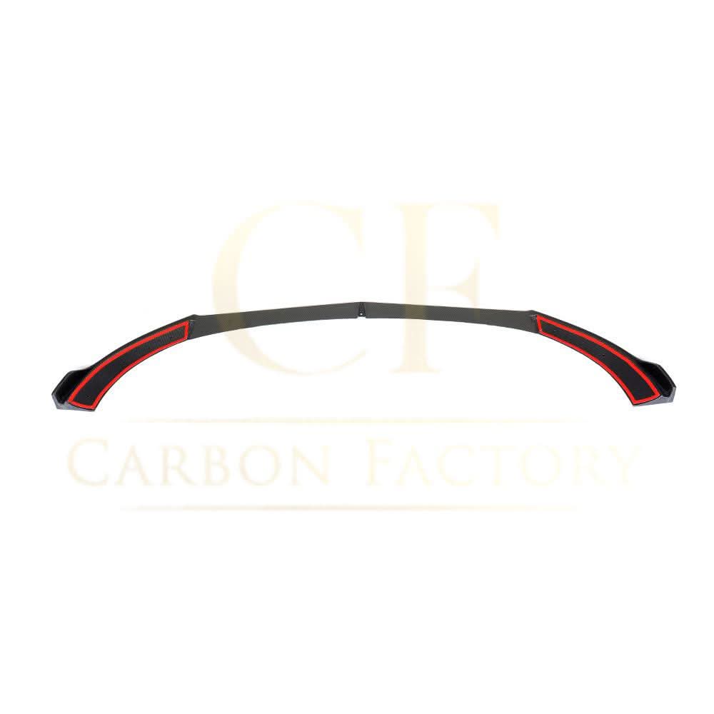 CF Style Carbon Fibre Front Splitter for Mercedes W213 E Class Saloon 16-20