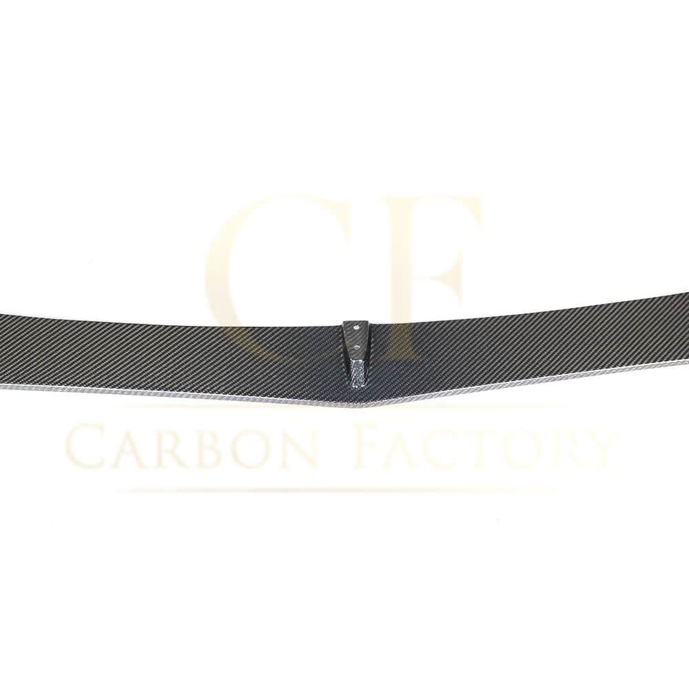 CF Style Carbon Fibre Front Splitter for Mercedes W213 E Class Saloon 16-20