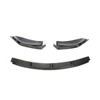 CF Style Carbon Fibre Front Splitter for Tesla Model 3 16-23