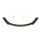 CF Style Carbon Fibre Front Splitter for Tesla Model 3 16-23