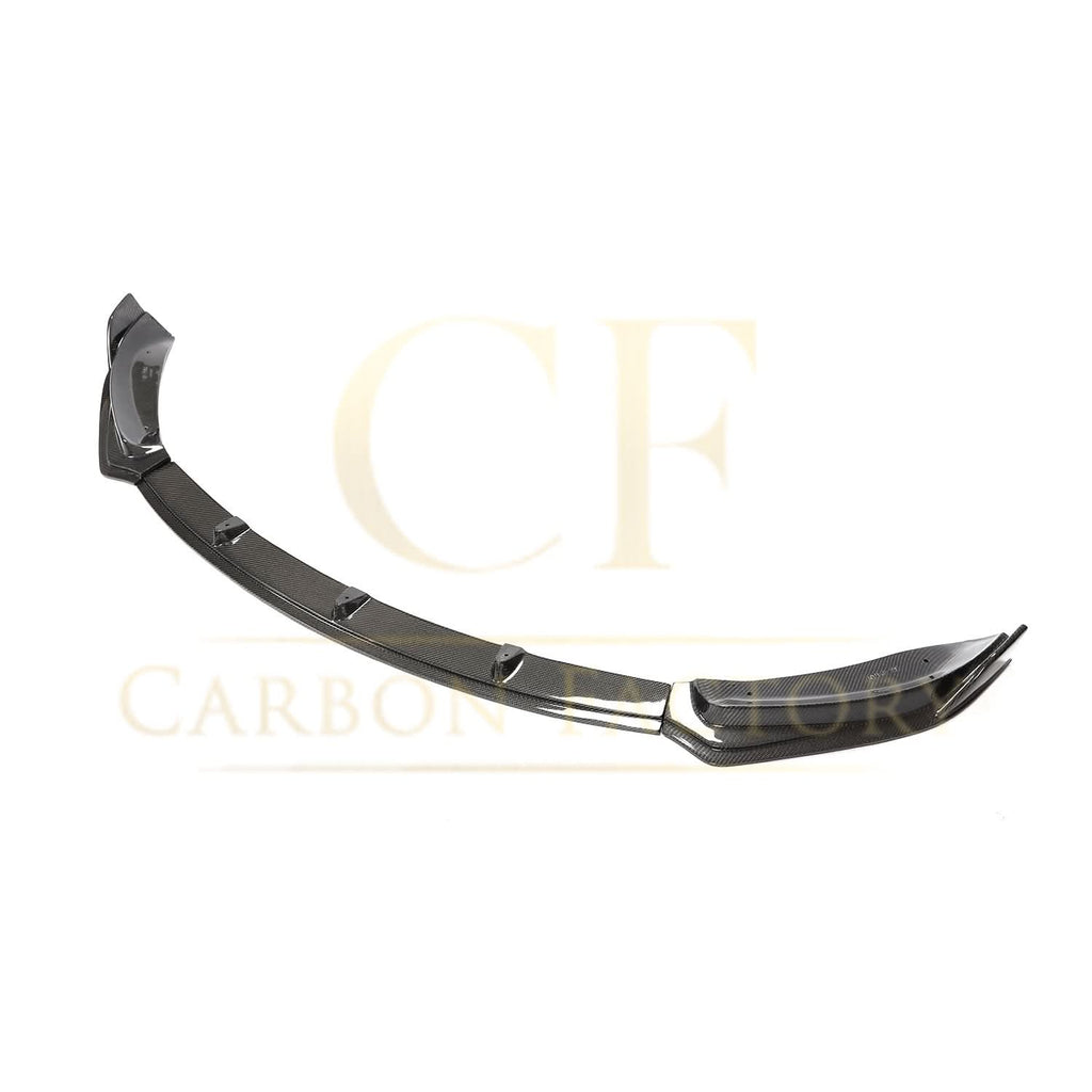 CF Style Carbon Fibre Front Splitter for Tesla Model 3 16-23