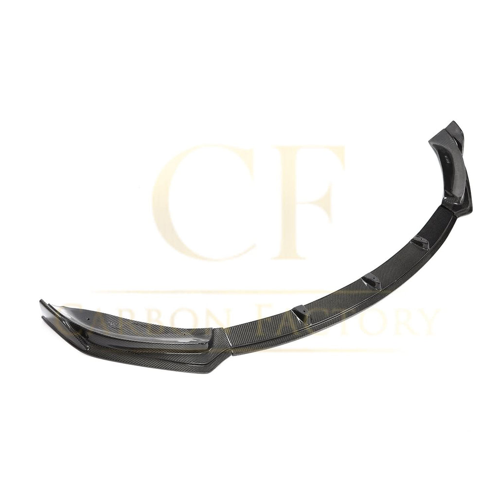 CF Style Carbon Fibre Front Splitter for Tesla Model 3 16-23