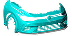 CF Style Carbon Fibre Front Splitter for VW Golf MK8 8R 21-Present