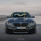 CS Style Carbon Fibre Front Splitter for BMW F80 M3 F82 F83 M4 14-20