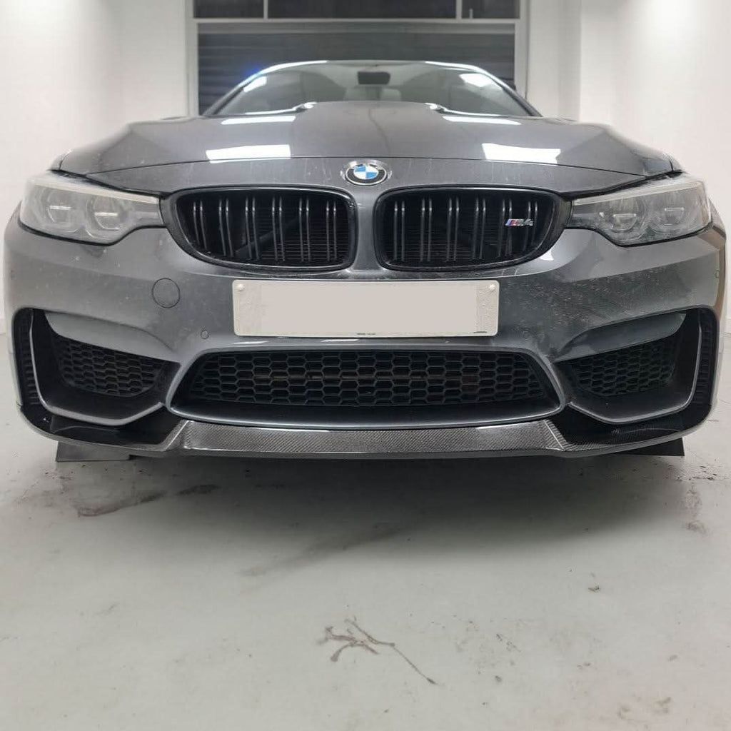 CS Style Carbon Fibre Front Splitter for BMW F80 M3 F82 F83 M4 14-20
