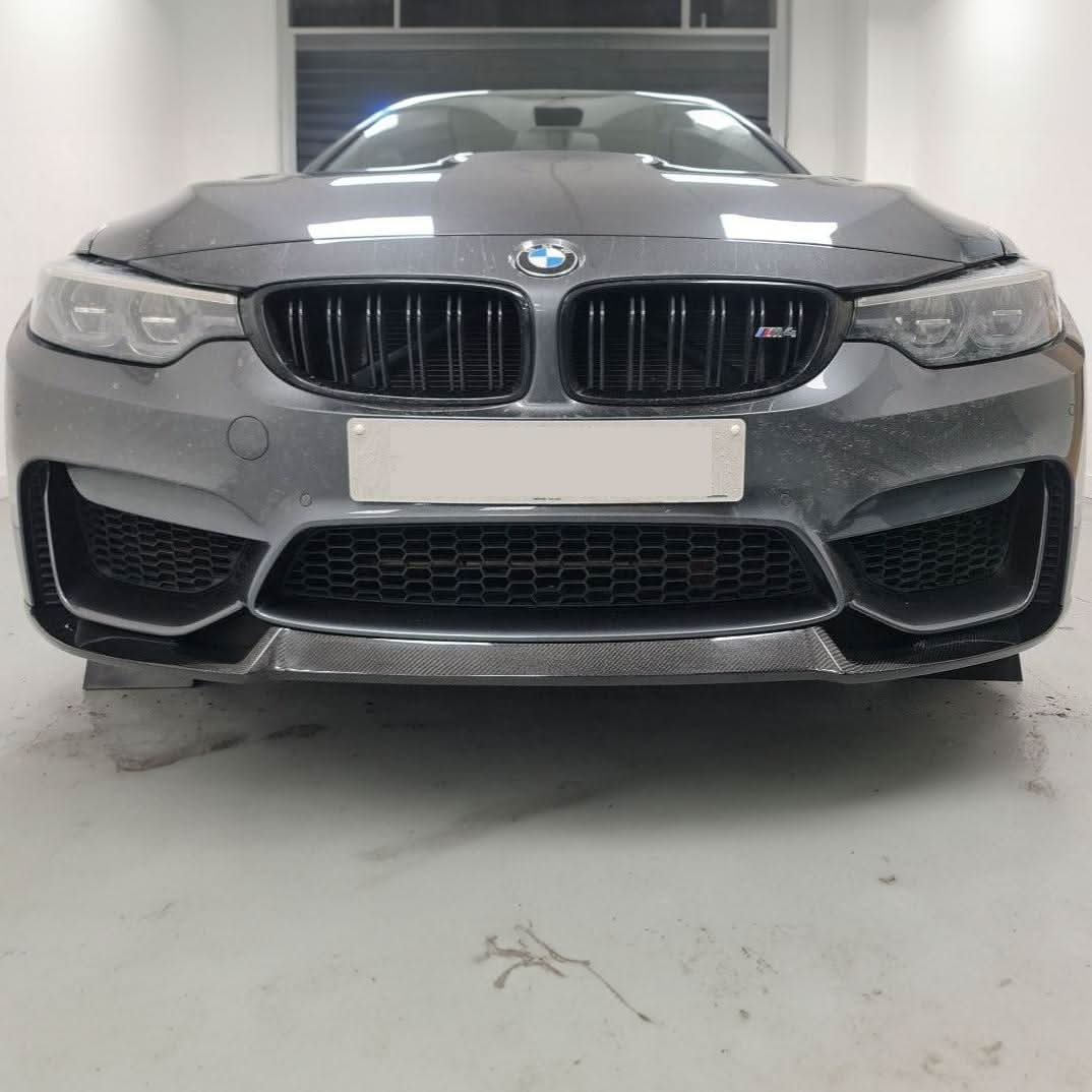 CS Style Carbon Fibre Front Splitter for BMW F80 M3 F82 F83 M4 14-20