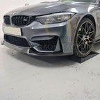 CS Style Carbon Fibre Front Splitter for BMW F80 M3 F82 F83 M4 14-20