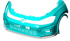 CS Style Carbon Fibre Front Splitter for VW Golf MK7.5 R 18-20