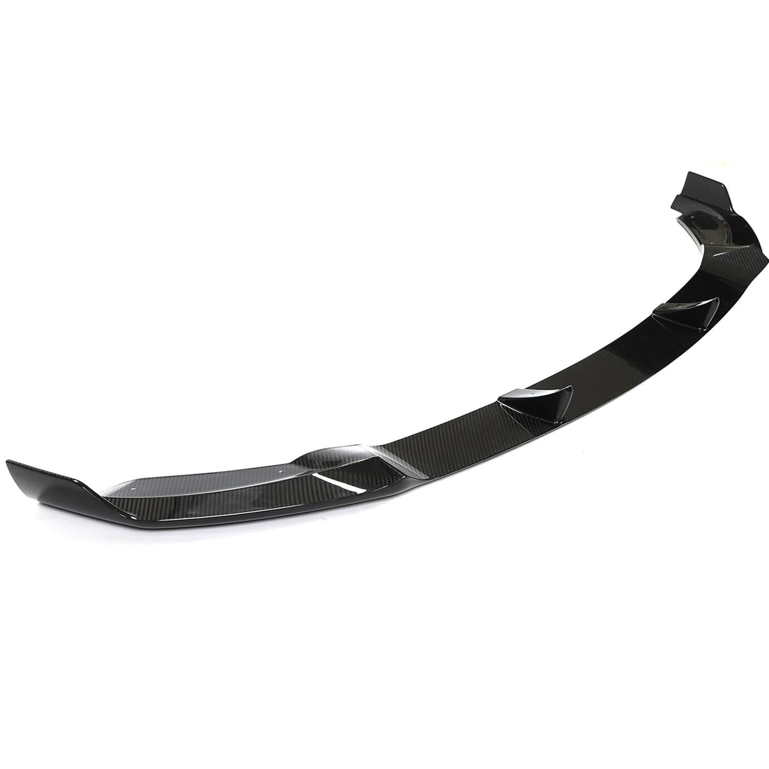 CS Style Pre-Preg Carbon Fibre Front Splitter for Tesla Model Y 19-23