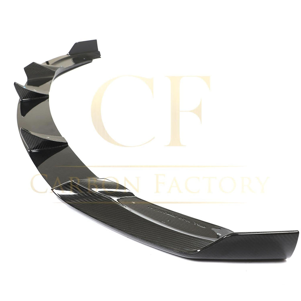 CS Style Pre-Preg Carbon Fibre Front Splitter for Tesla Model Y 19-23