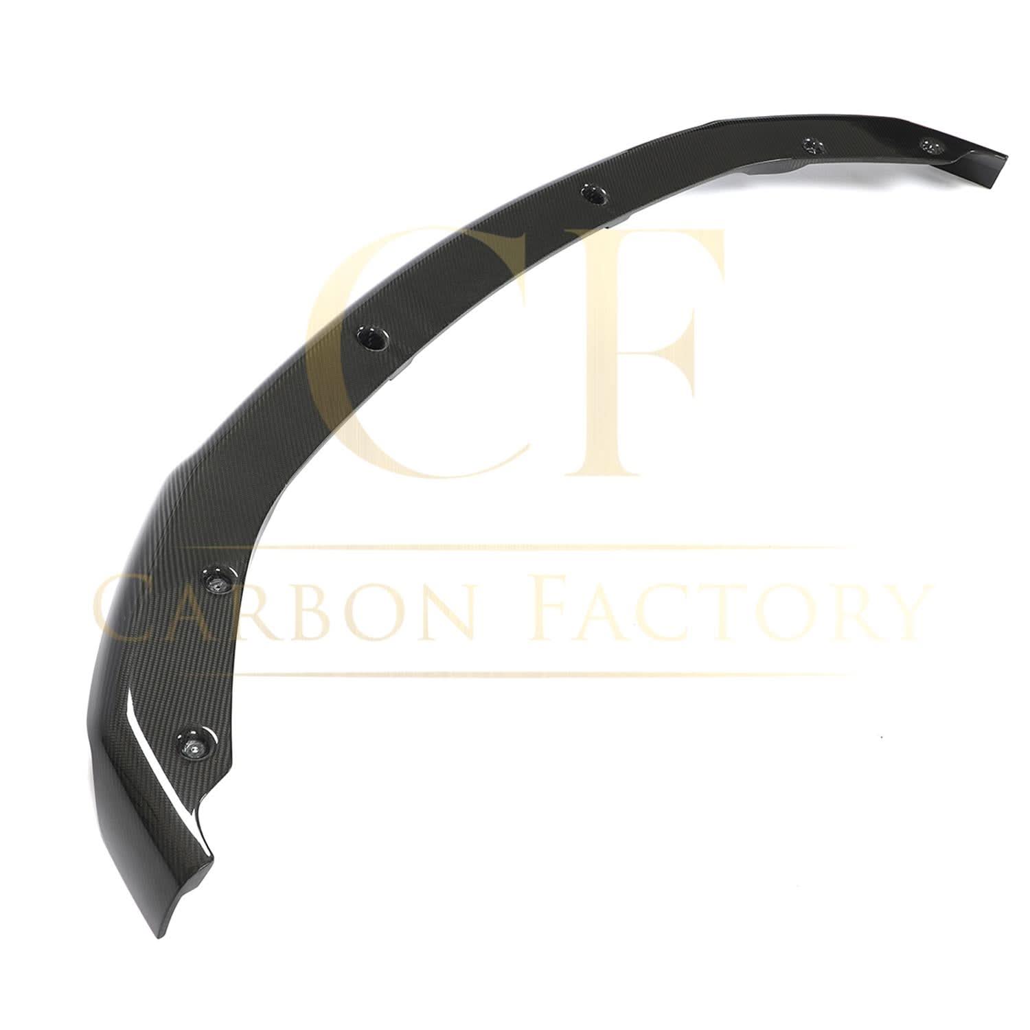 CS Style Pre-Preg Carbon Fibre Front Splitter for Tesla Model Y 19-23