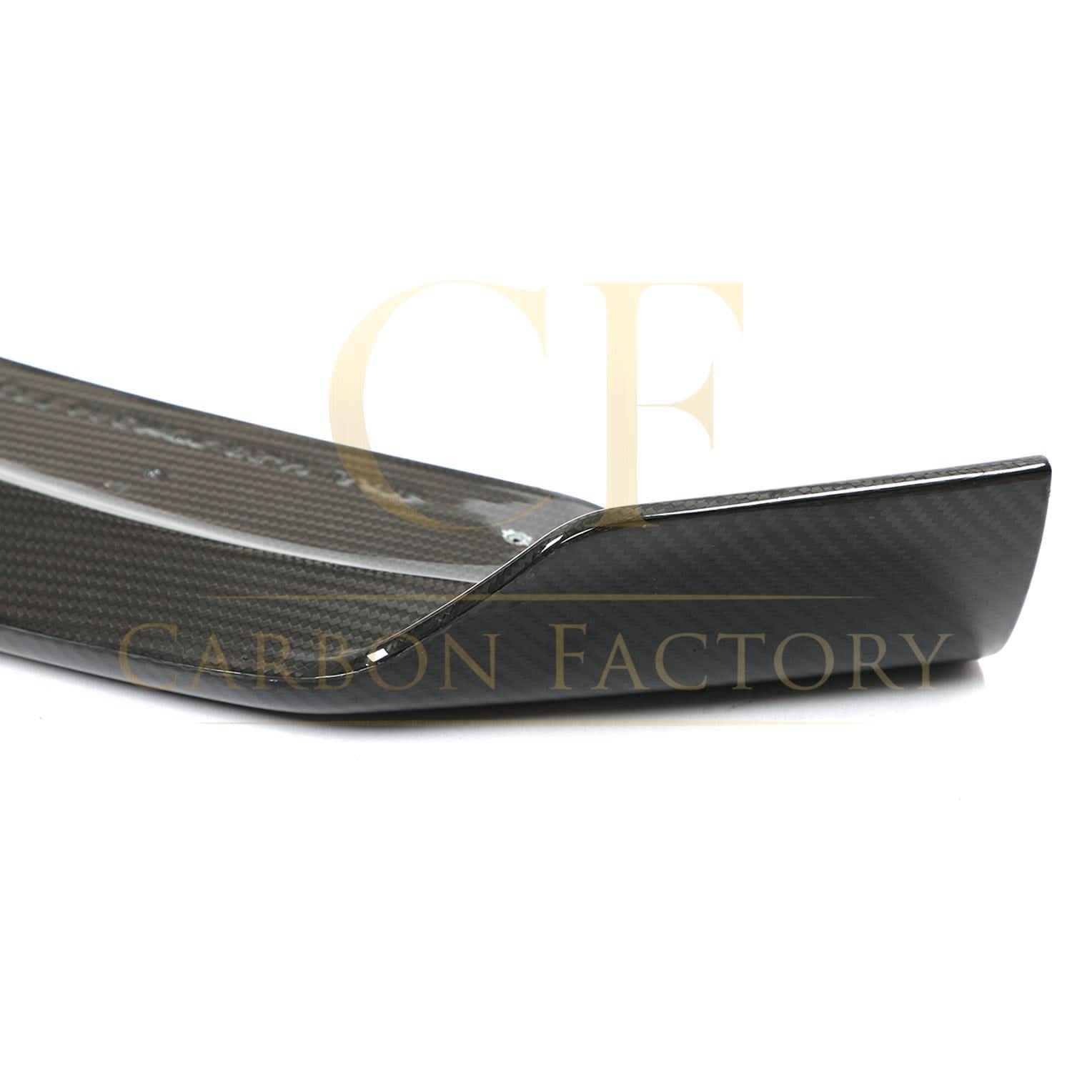CS Style Pre-Preg Carbon Fibre Front Splitter for Tesla Model Y 19-23