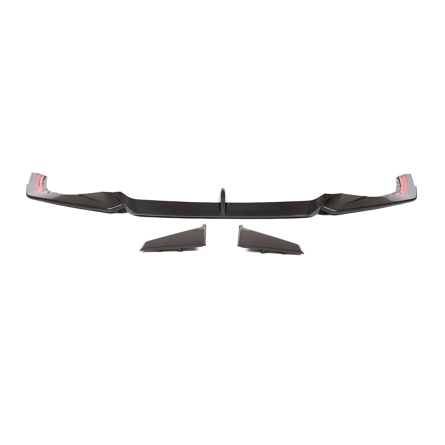 ED Style Pre-Preg Carbon Fibre Front Splitter for Audi 4K RS7 20-22