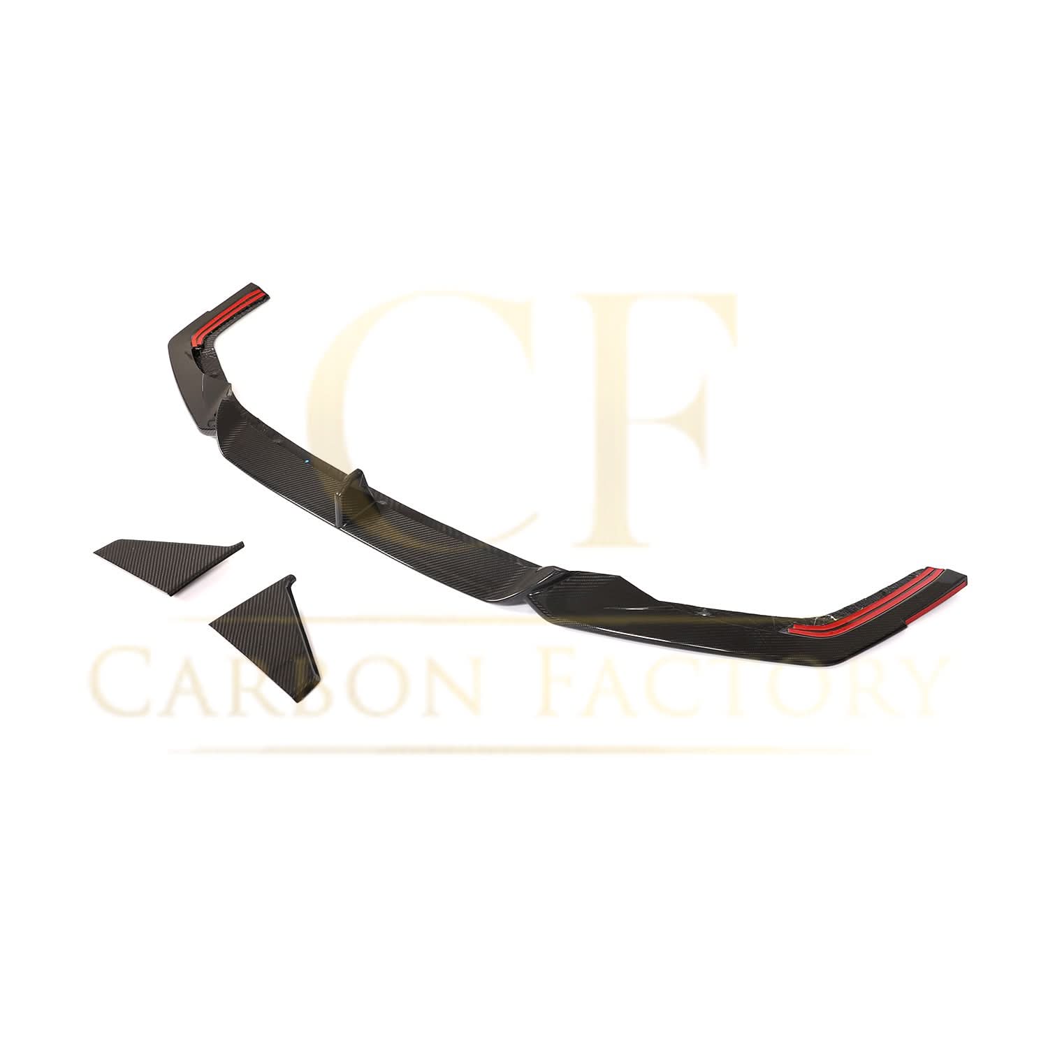 ED Style Pre-Preg Carbon Fibre Front Splitter for Audi 4K RS7 20-22