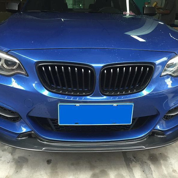 Exo Style Carbon Fibre Front Splitter for BMW F22 2 Series M Sport 14-21
