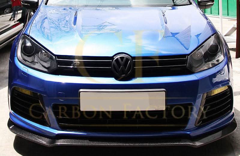 EXO Style Carbon Fibre Front Splitter for VW Golf MK6 R20 08-13