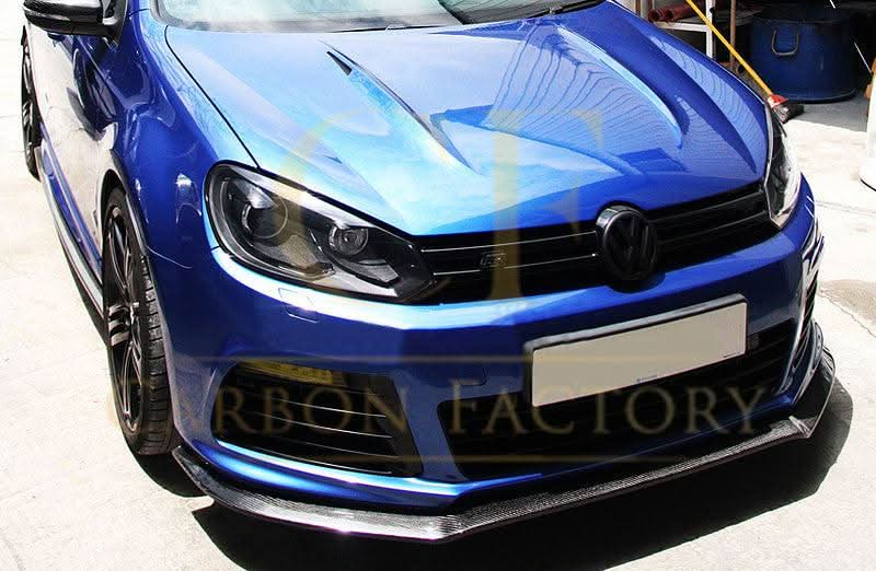 EXO Style Carbon Fibre Front Splitter for VW Golf MK6 R20 08-13