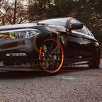 FD Style Carbon Fibre Front Splitter for BMW G30 5 Series M Sport 17-20