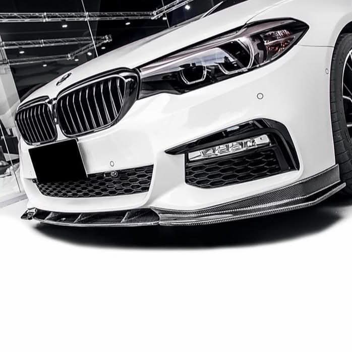 FD Style Carbon Fibre Front Splitter for BMW G30 5 Series M Sport 17-20