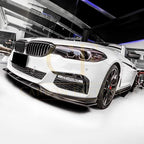 FD Style Carbon Fibre Front Splitter for BMW G30 5 Series M Sport 17-20