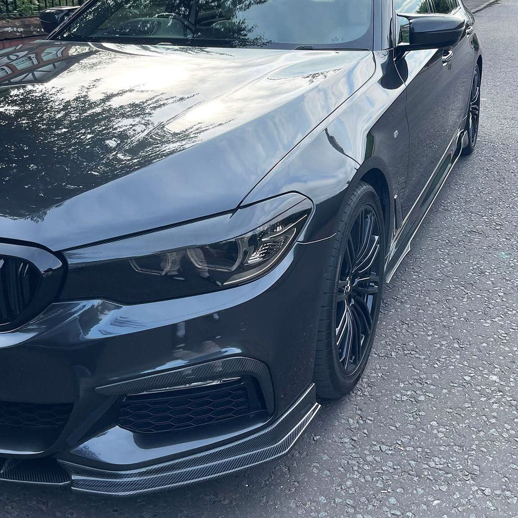 FD Style Carbon Fibre Front Splitter for BMW G30 5 Series M Sport 17-20