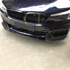 FD Style Carbon Fibre Front Splitter for BMW G30 5 Series M Sport 17-20