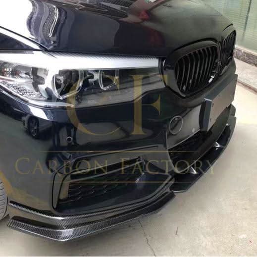 FD Style Carbon Fibre Front Splitter for BMW G30 5 Series M Sport 17-20