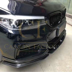 FD Style Carbon Fibre Front Splitter for BMW G30 5 Series M Sport 17-20