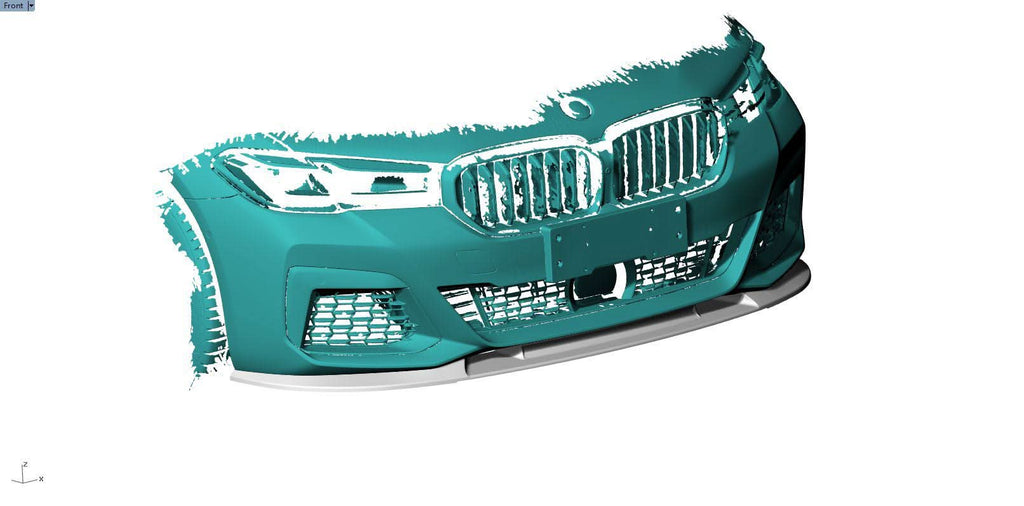 G30 5 Series LCI M Sport Carbon Fibre Front Splitter 3D Style 21-Present by Carbon Factory