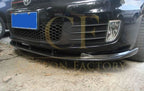 H2 Style Carbon Fibre Front Splitter for VW Golf MK6 GTI 08-13
