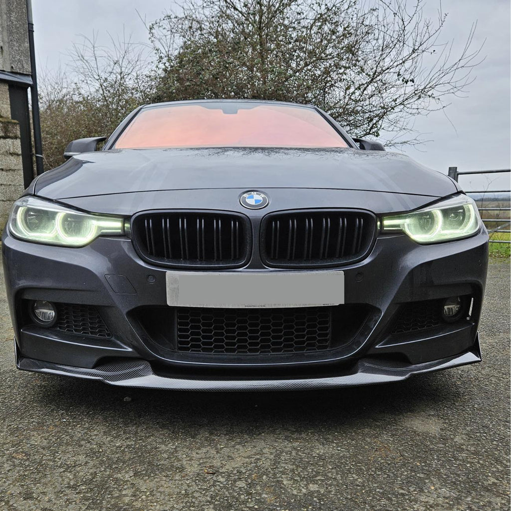 MAD Style Carbon Fibre Front Splitter for BMW F30 F31 3 Series M Sport 12-19