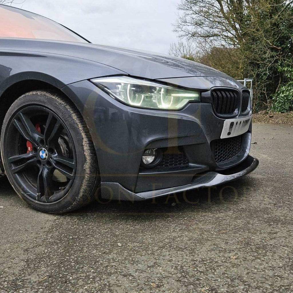 MAD Style Carbon Fibre Front Splitter for BMW F30 F31 3 Series M Sport 12-19