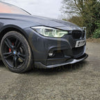 MAD Style Carbon Fibre Front Splitter for BMW F30 F31 3 Series M Sport 12-19
