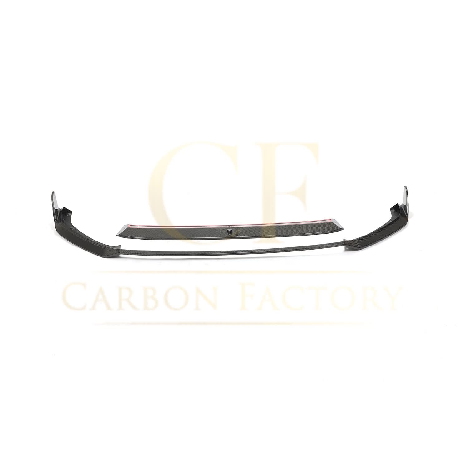 MK Style Carbon Fibre Front Splitter for VW Golf MK7.5 GTI 18-20