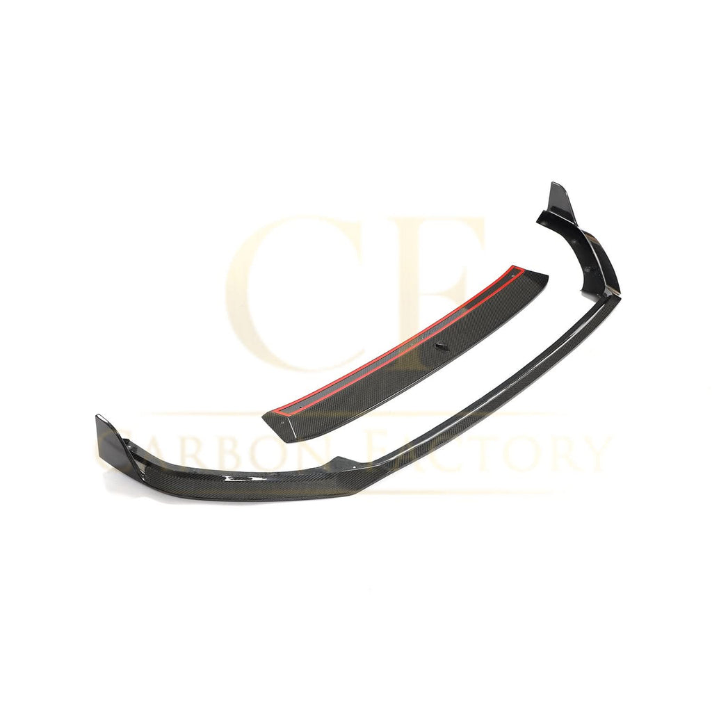 MK Style Carbon Fibre Front Splitter for VW Golf MK7.5 GTI 18-20