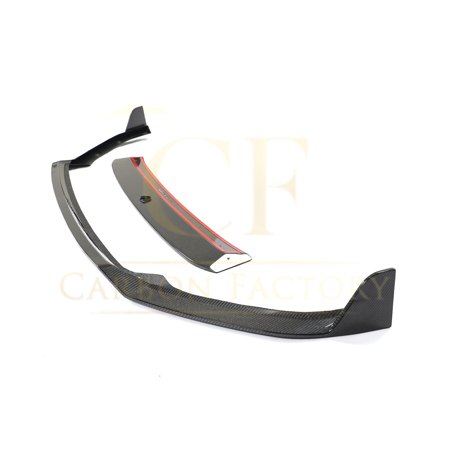 MK Style Carbon Fibre Front Splitter for VW Golf MK7.5 GTI 18-20