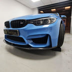 MP Style (Bottom Piece) Carbon Fibre Front Splitter Bottom for BMW F80 M3 F82 F83 M4 14-20