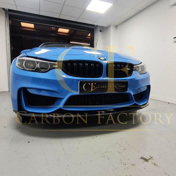 MP Style (Bottom Piece) Carbon Fibre Front Splitter Bottom for BMW F80 M3 F82 F83 M4 14-20