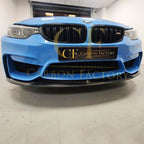MP Style (Bottom Piece) Carbon Fibre Front Splitter Bottom for BMW F80 M3 F82 F83 M4 14-20