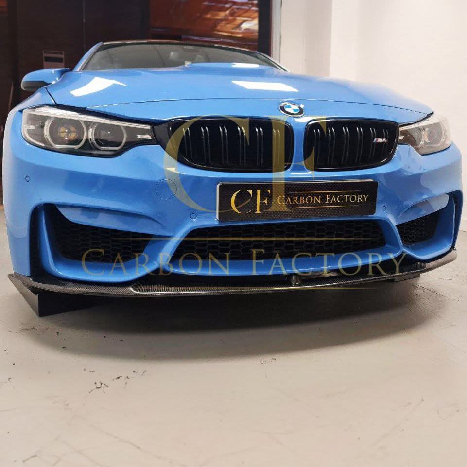 MP Style (Bottom Piece) Carbon Fibre Front Splitter Bottom for BMW F80 M3 F82 F83 M4 14-20