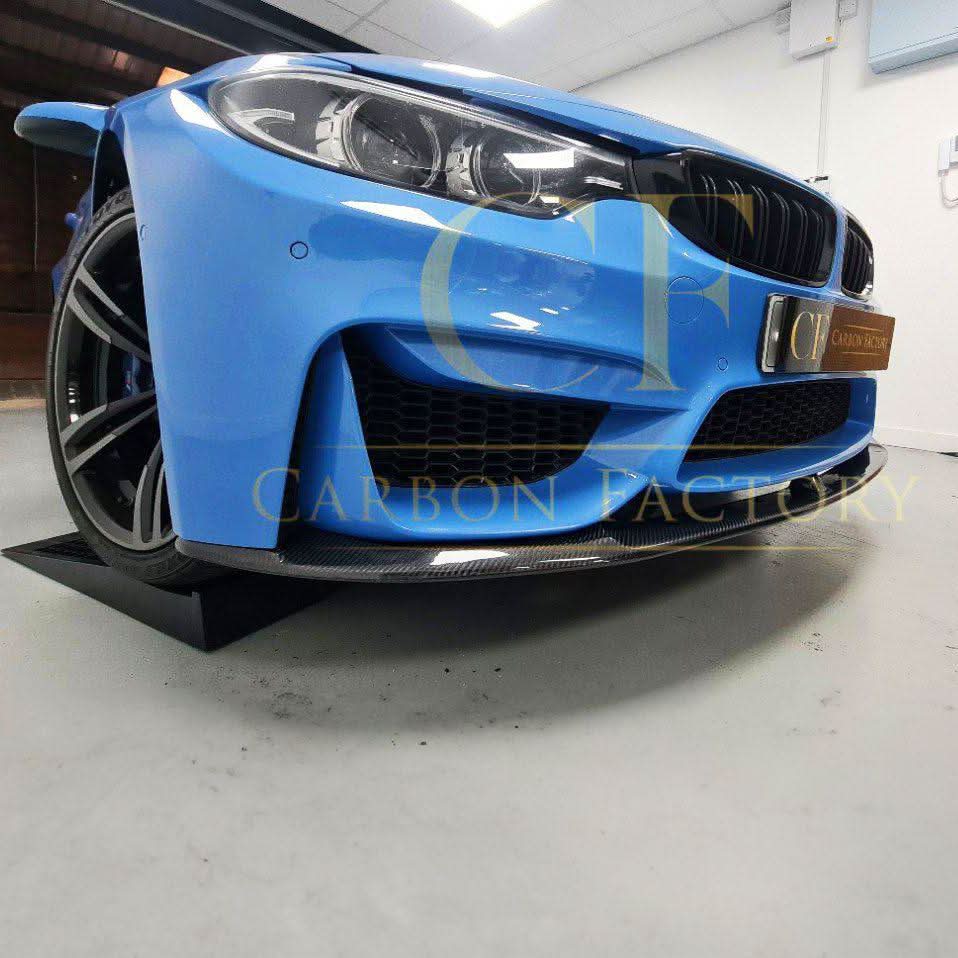 MP Style (Bottom Piece) Carbon Fibre Front Splitter Bottom for BMW F80 M3 F82 F83 M4 14-20