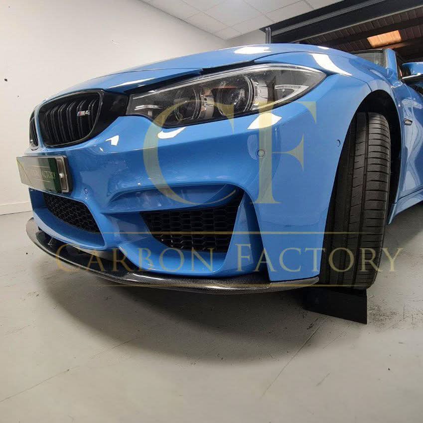 MP Style (Bottom Piece) Carbon Fibre Front Splitter Bottom for BMW F80 M3 F82 F83 M4 14-20