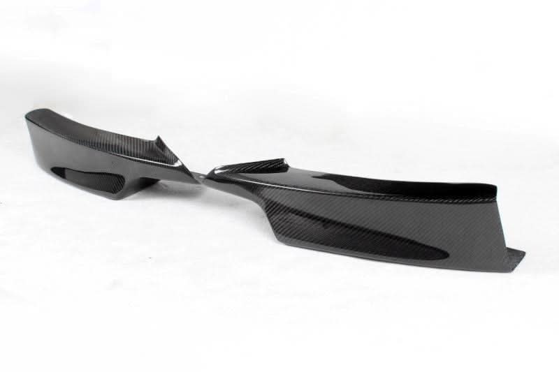 MP Style Carbon Fibre Front Splitter Covers for BMW F30 F31 3 Series M Sport 12-19